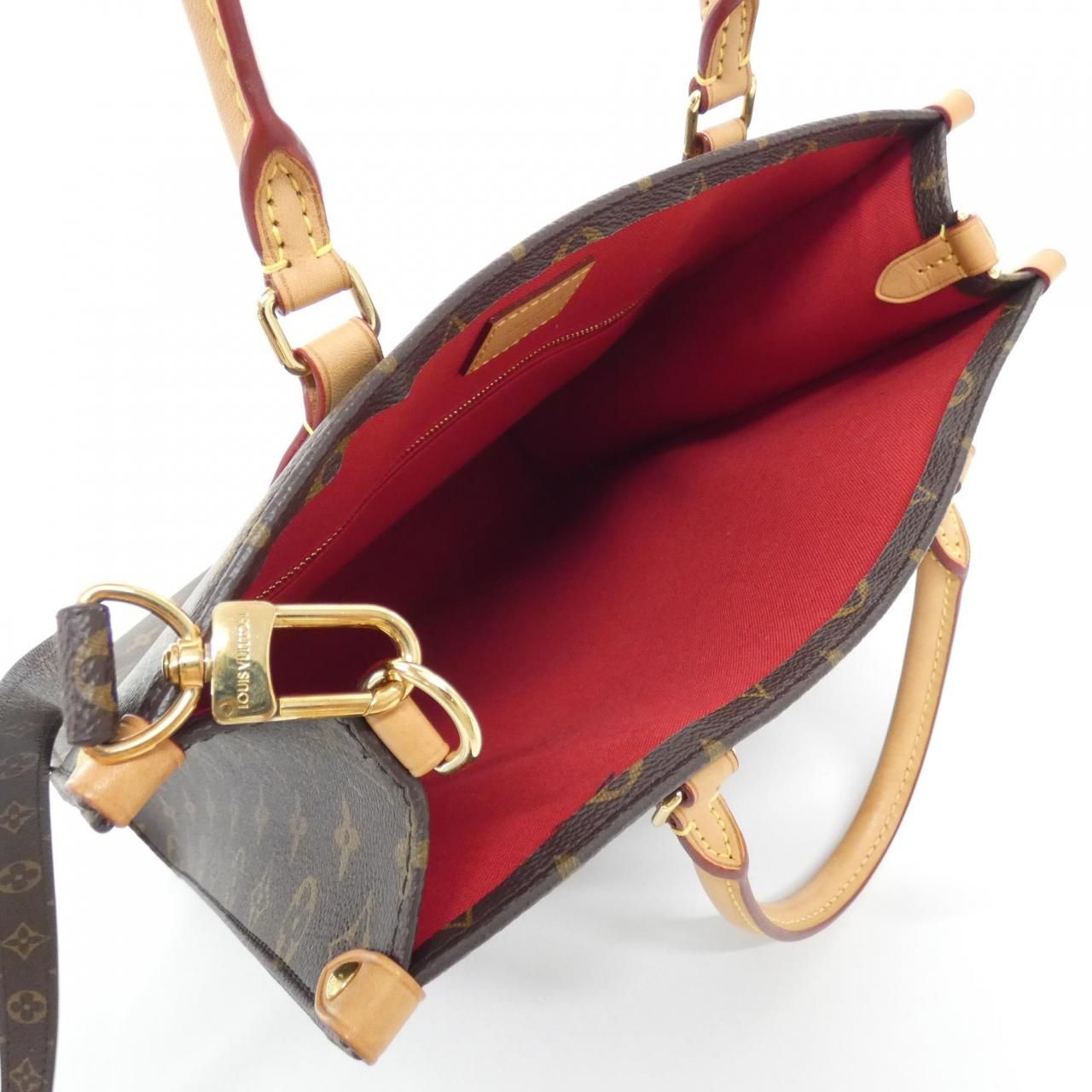 Louis Vuitton Monogram Sac Plat PM Bag — view 7