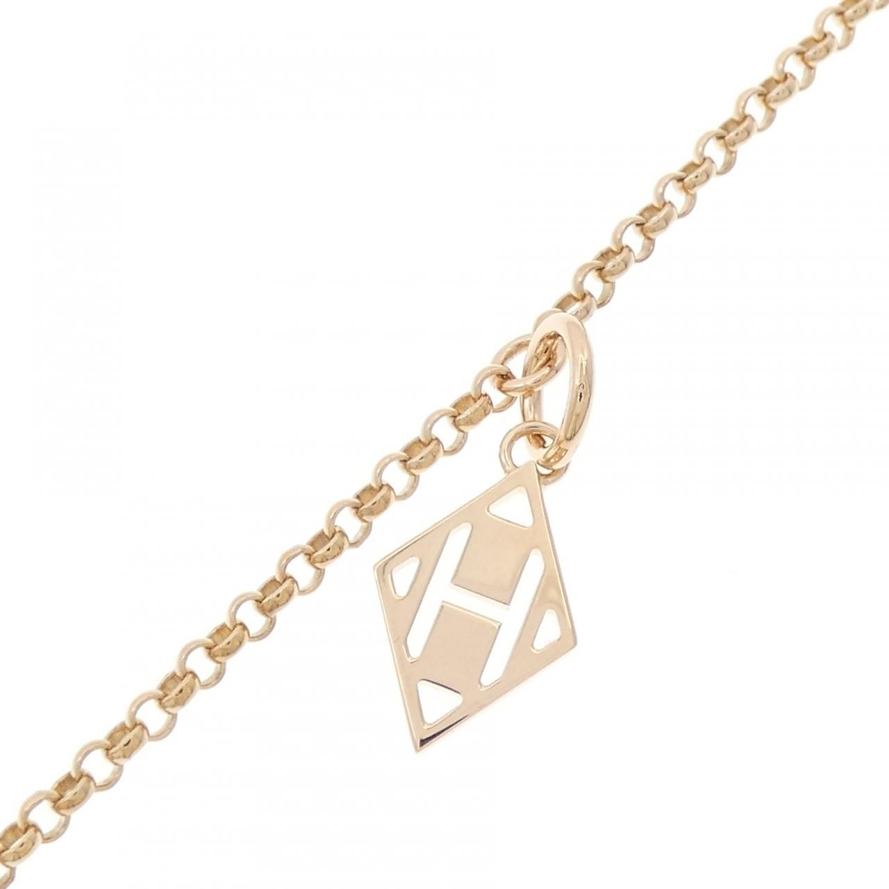 Hermes Gambard Necklace Gold — view 5