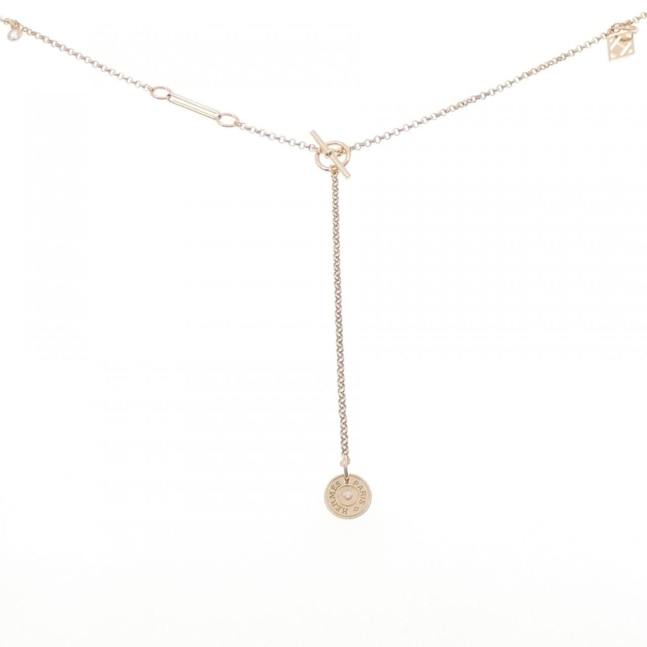 Hermes Gambard Necklace Gold
