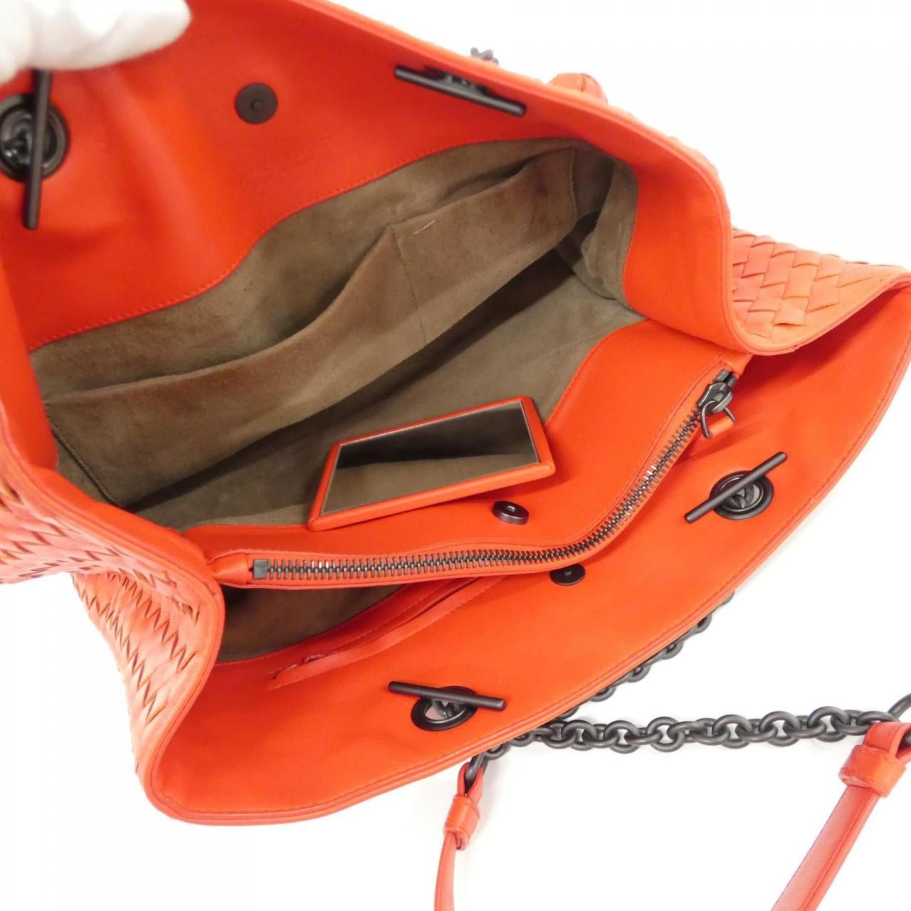 Bottega Veneta Bag Handbag Red — view 6