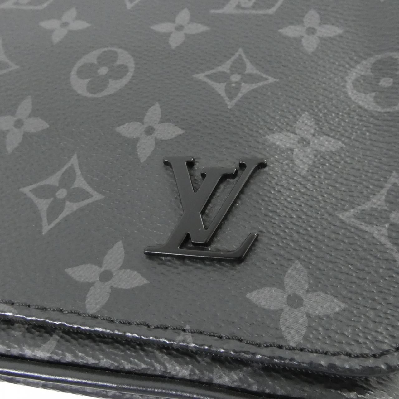Louis Vuitton Monogram Eclipse District PM Shoulder Bag — view 4