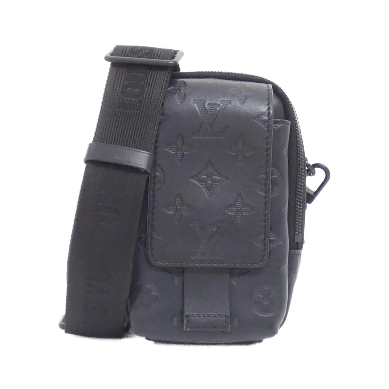 Louis Vuitton Monogram Shadow Double Phone Pouch Shoulder Bag