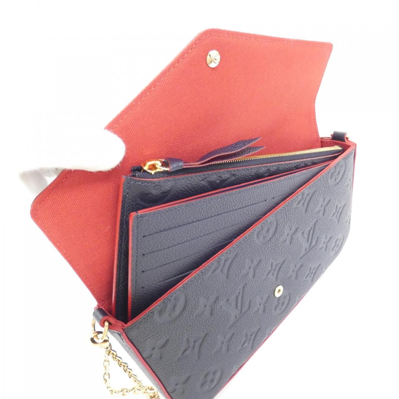Louis Vuitton Monogram Empreinte Pochette Felicity Shoulder Bag — view 8