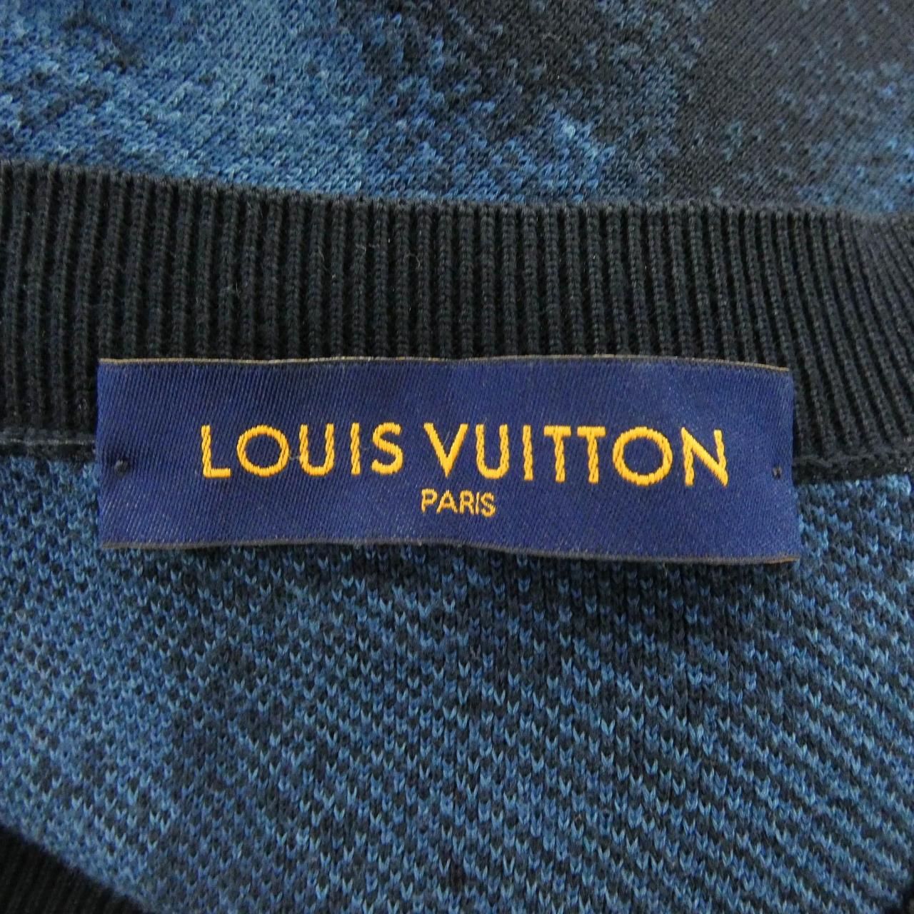 Louis Vuitton Damier Salt Jacket Mock Neck Knit — view 3