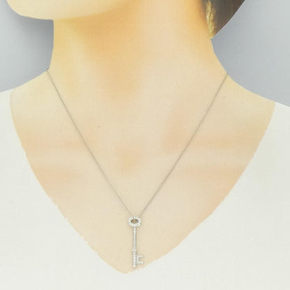 Tiffany & Co Oval Key Necklace — view 6