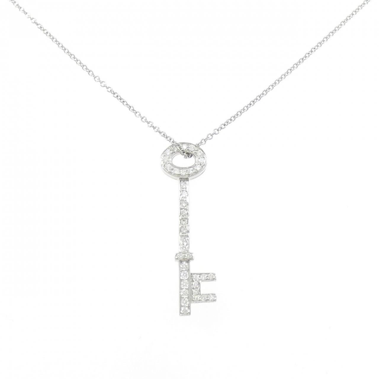 Tiffany & Co Oval Key Necklace