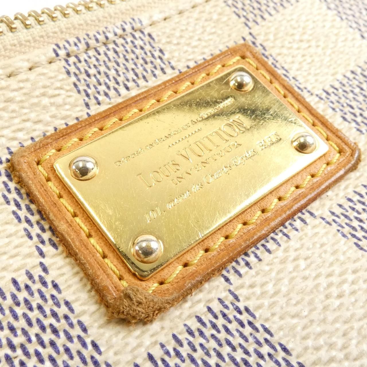 Louis Vuitton Damier Azur Pochette Mirror MM Pouch — view 4