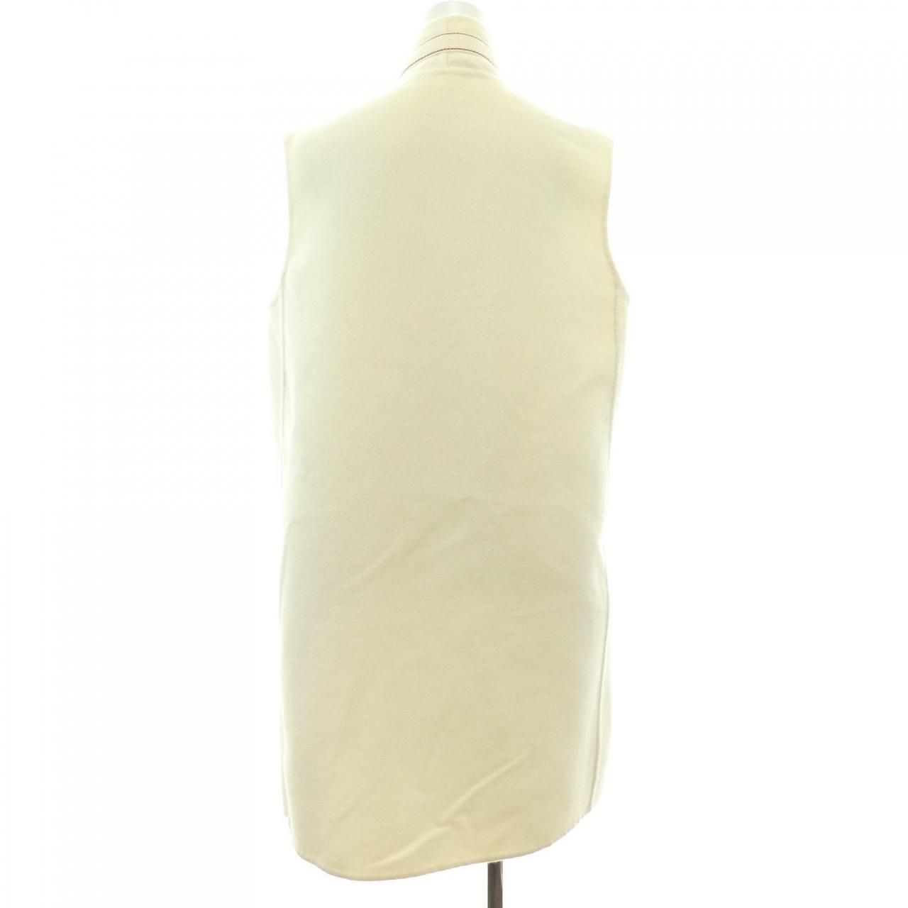 Hermes Long Vest White — view 2