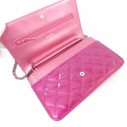 Chanel Line Chain Shoulder Bag Pink — view 7