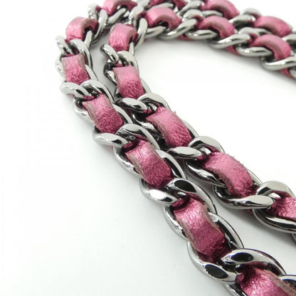 Chanel Line Chain Shoulder Bag Pink — view 6