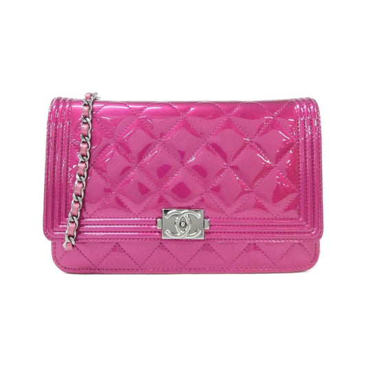 Chanel Line Chain Shoulder Bag Pink