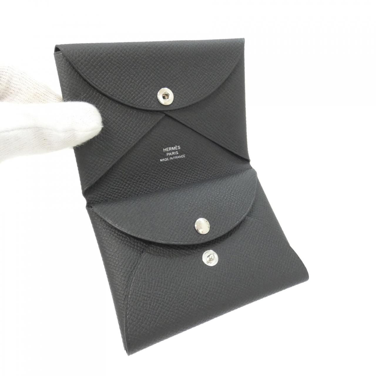 Hermes Calvi Duo Coin Case — view 2
