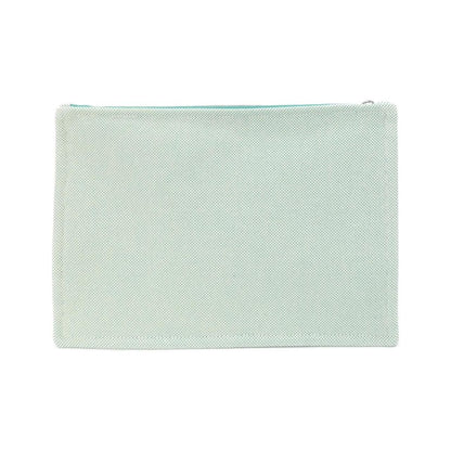 Hermes Tissage Pouch Blue — view 2