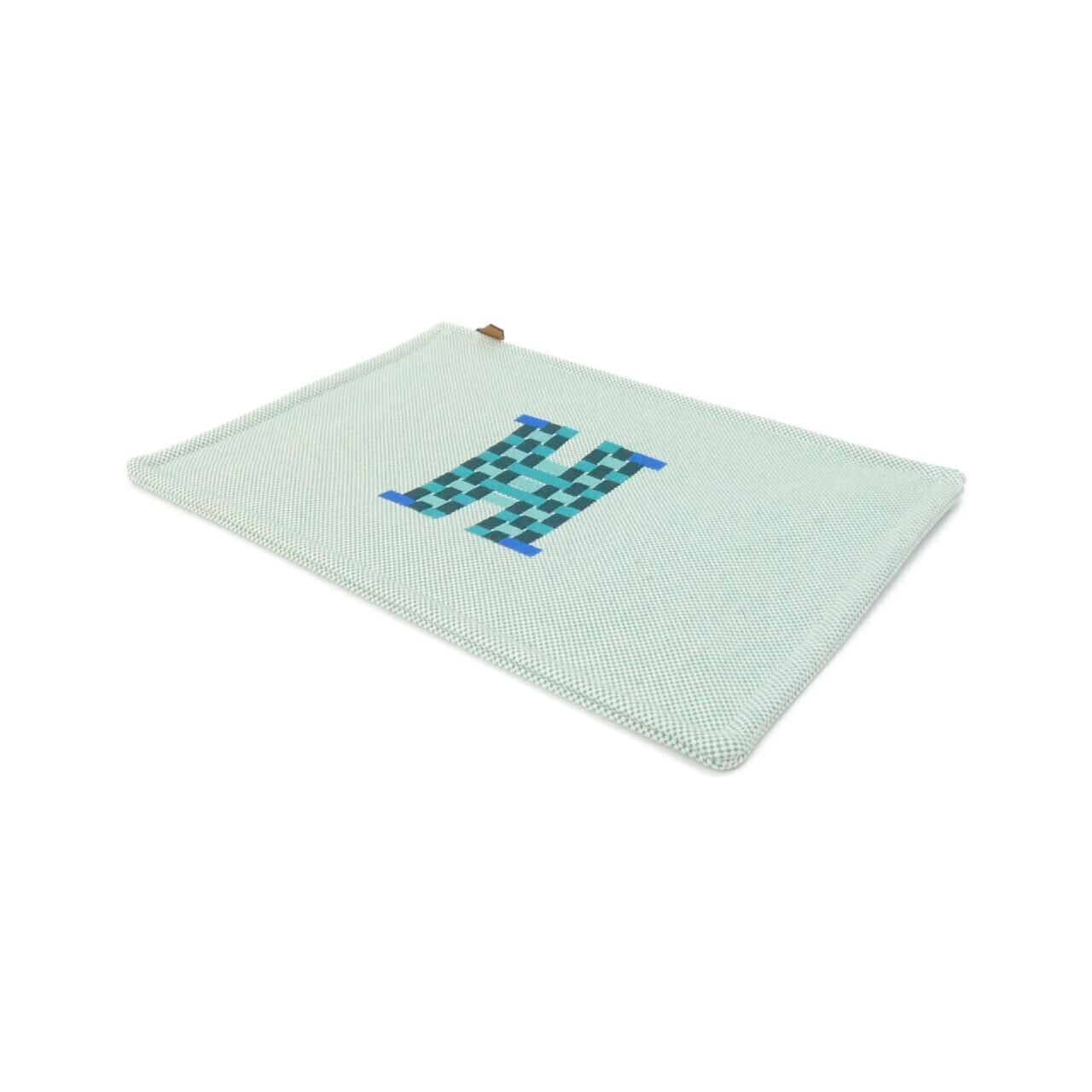 Hermes Tissage Pouch Blue — view 3