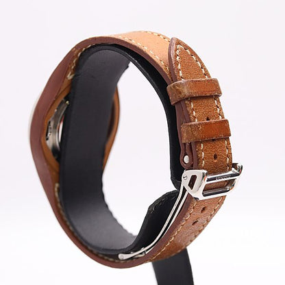 Hermes and Ahne Quartz White Dial Watch — view 3