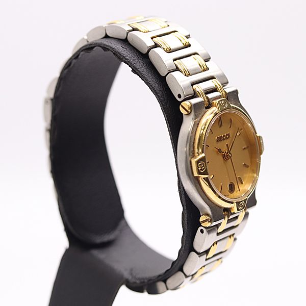 Gucci Quartz Gold Dial Watch — view 2