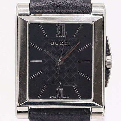 Gucci Box Timeless Rectangle 138.5 Quartz Black Dial Watch