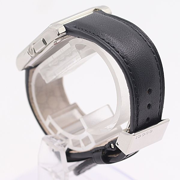 Gucci Box Timeless Rectangle 138.5 Quartz Black Dial Watch — view 3