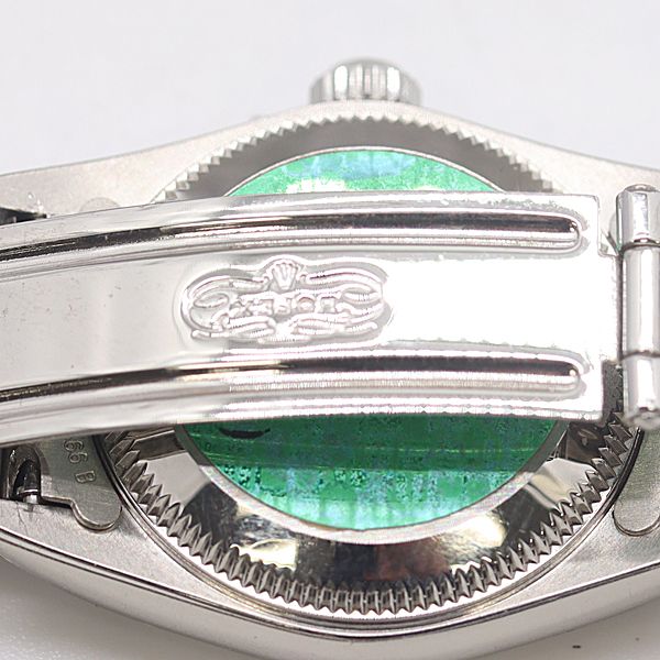 Rolex Box with Frame Oyster Perpetual Automatic Winding Blue Dial Watch — view 6
