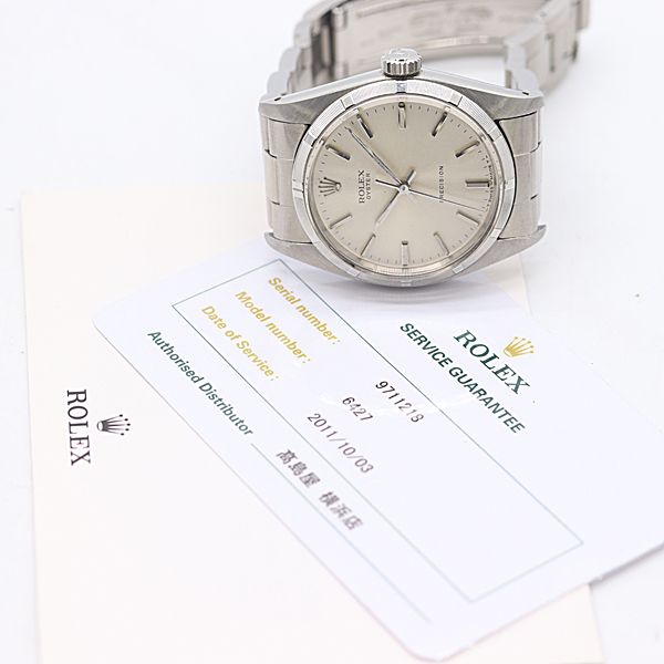 Rolex And Oyster Precision Manual Winding Silver Dial Watch — view 7