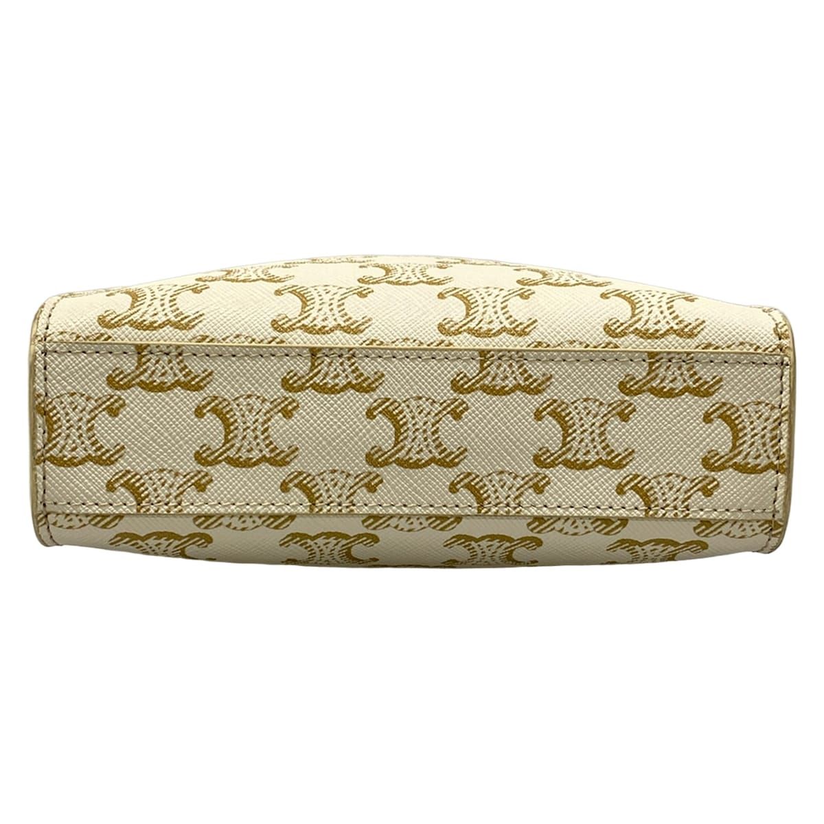 Celine Tote Mini Vertical Cover Brown Ivory — view 5