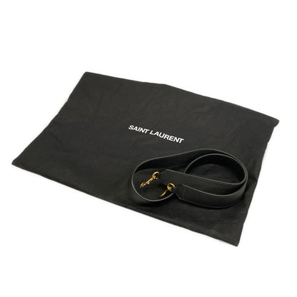 Saint Laurent Paris Handbag Baby Tote Downtown Black Leather — view 8