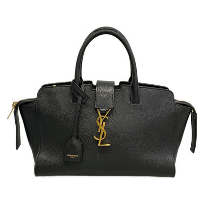 Saint Laurent Paris Handbag Baby Tote Downtown Black Leather