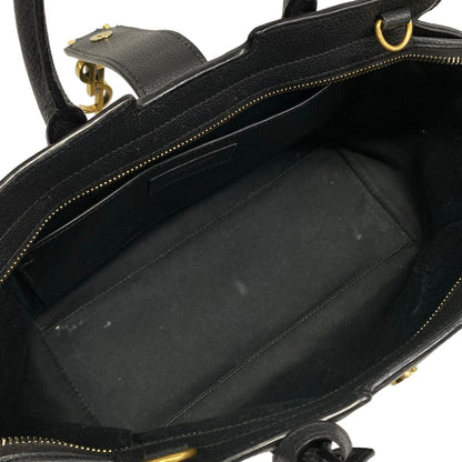 Saint Laurent Paris Handbag Baby Tote Downtown Black Leather — view 7