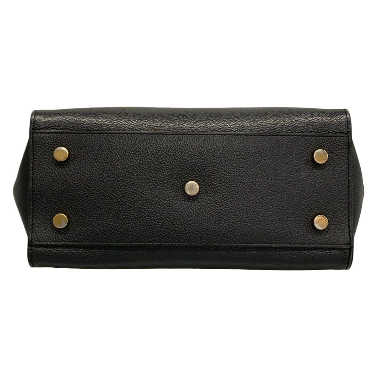 Saint Laurent Paris Handbag Baby Tote Downtown Black Leather — view 5