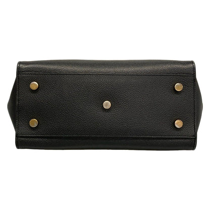 Saint Laurent Paris Handbag Baby Tote Downtown Black Leather — view 5