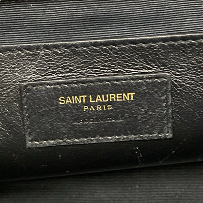 Saint Laurent Paris Handbag Baby Tote Downtown Black Leather — view 9