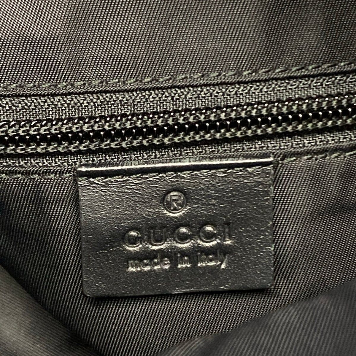 Gucci Sac Techno Canvas Backpack Black Red Green Sta Available — view 8