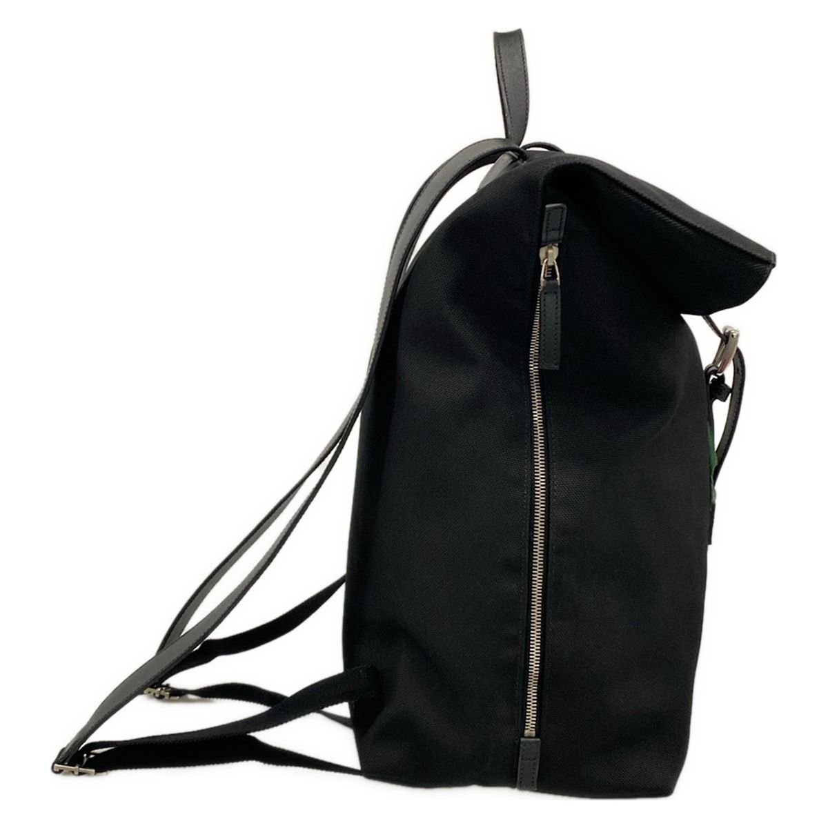 Gucci Sac Techno Canvas Backpack Black Red Green Sta Available — view 2