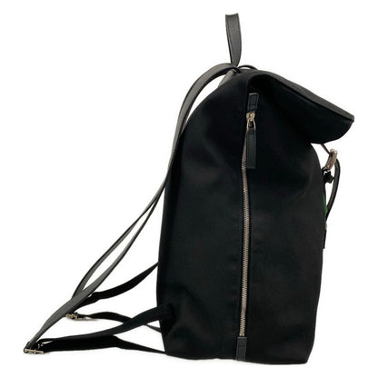 Gucci Sac Techno Canvas Backpack Black Red Green Sta Available — view 2