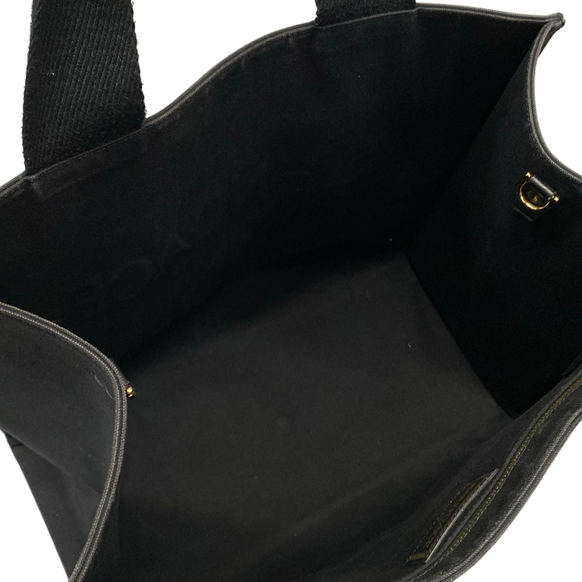 Fendi Tote Black Gold Fendace — view 7