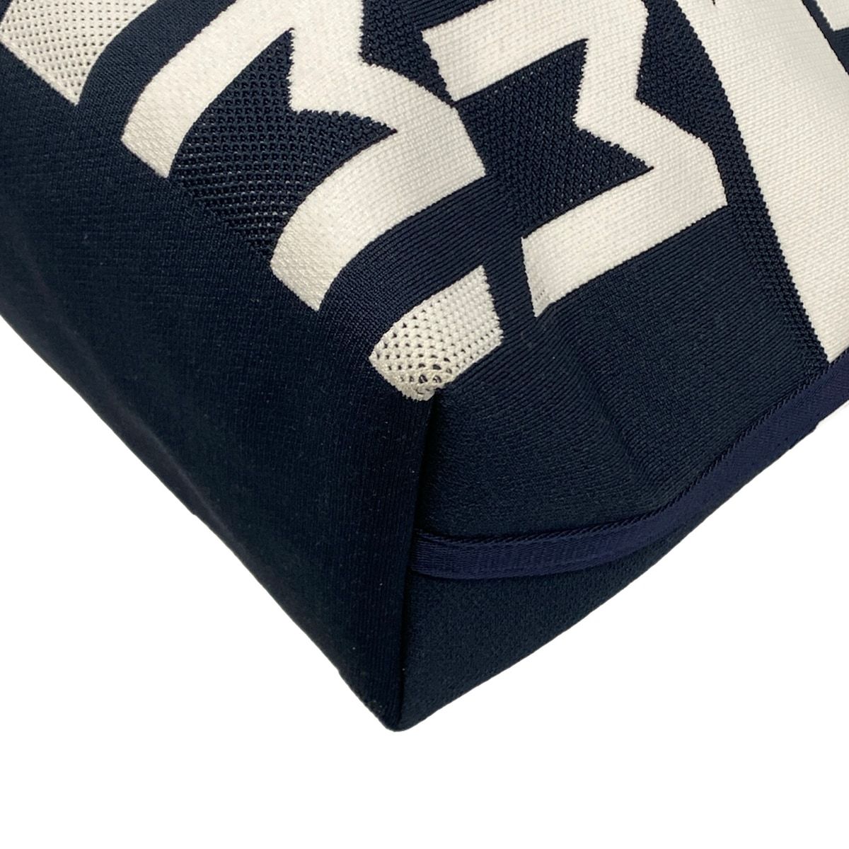 Moncler Tote Knit Navy White — view 6