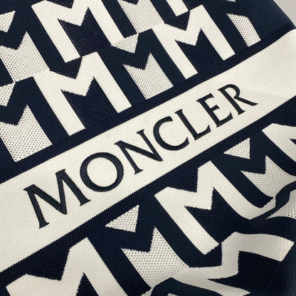 Moncler Tote Knit Navy White — view 9
