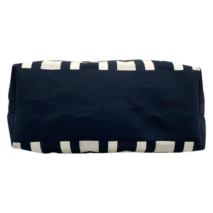 Moncler Tote Knit Navy White — view 5