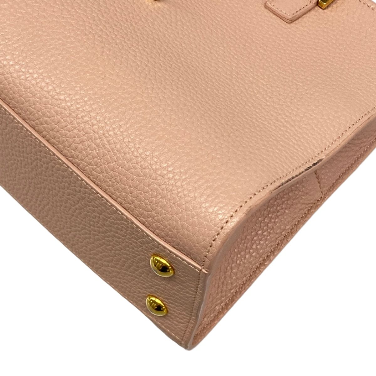 Saint Laurent Paris Handbag Baby Cabas Light Pink Leather — view 6