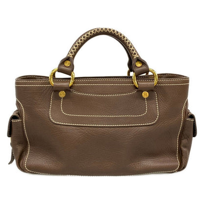 Celine Tote Boogie Dark Brown Leather — view 3