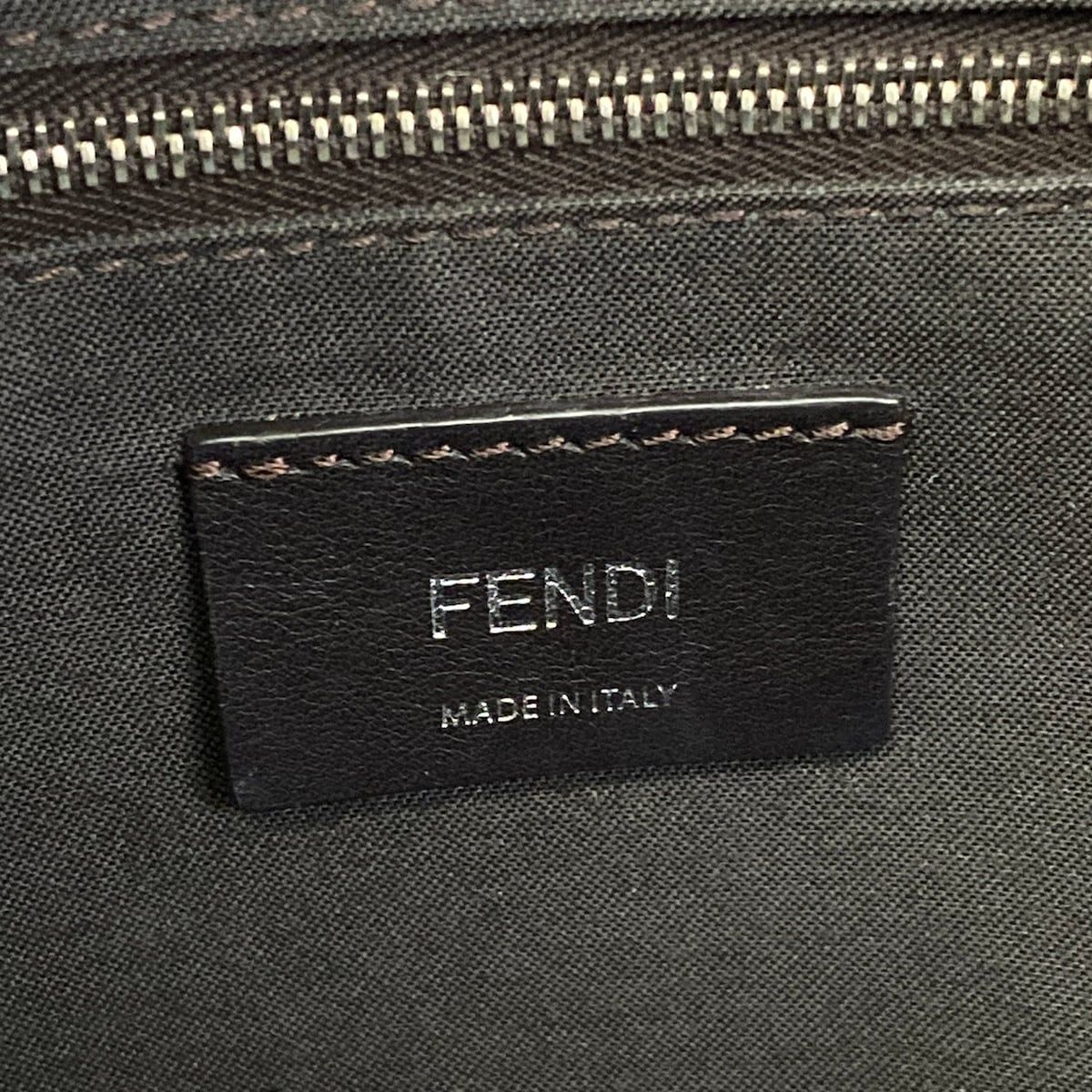 Fendi Sac Mini Backpack Red Studs Leather — view 8