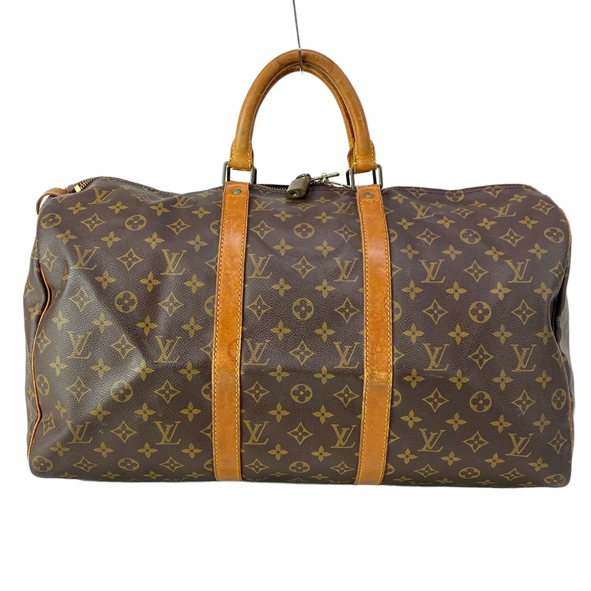 Louis Vuitton Boston Bag Monogram Keepall 50