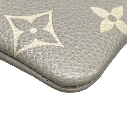 Louis Vuitton Coin Case Bicolor Monogram Empreinte Pochette Cles Brume Gray — view 6