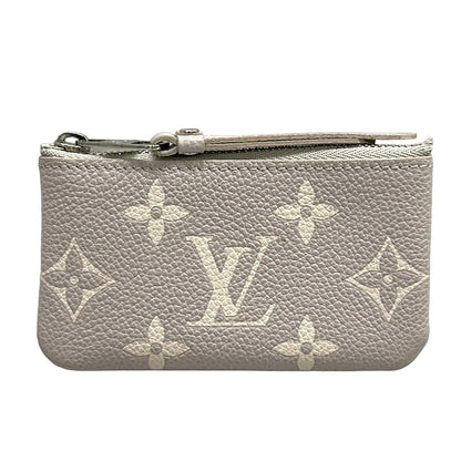 Louis Vuitton Coin Case Bicolor Monogram Empreinte Pochette Cles Brume Gray