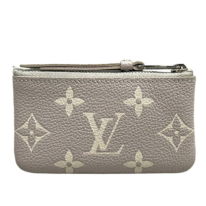 Louis Vuitton Coin Case Bicolor Monogram Empreinte Pochette Cles Brume Gray — view 2