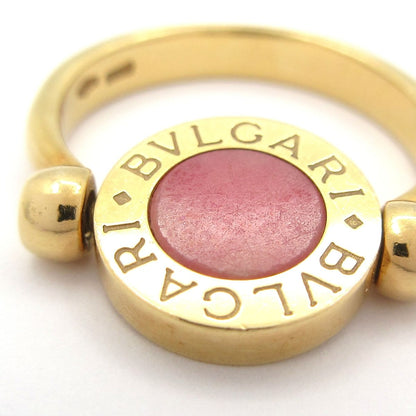 Bvlgari Ring Flip 18k Yellow Gold Coral Green — view 7