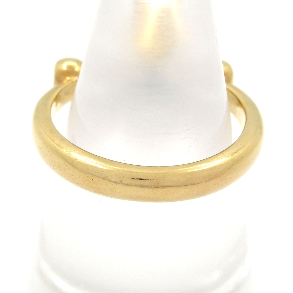 Bvlgari Ring Flip 18k Yellow Gold Coral Green — view 3