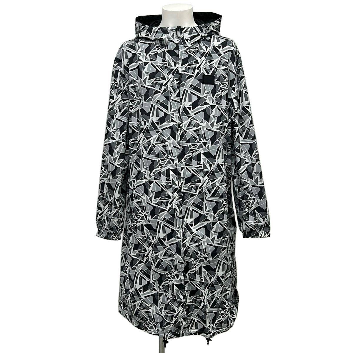 Fendi Coat 50 M Black Long Sleeve Reversible Bag Bugs Mon Star Spring Autumn — view 3
