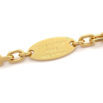 Louis Vuitton Necklace LV Signet Gold — view 5
