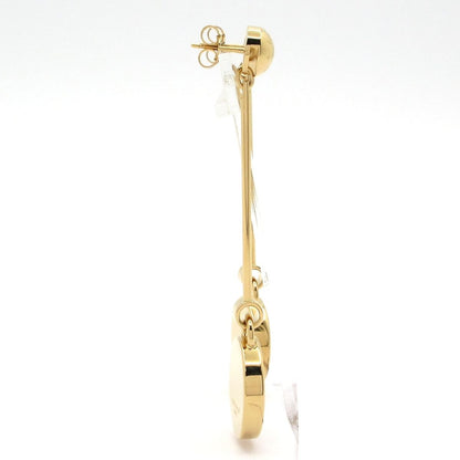 Louis Vuitton Earrings LV Signet Gold Silver — view 2